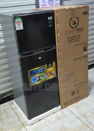 SmartPro 138L Double Door Fridge – Energy Saving | Top Freezer