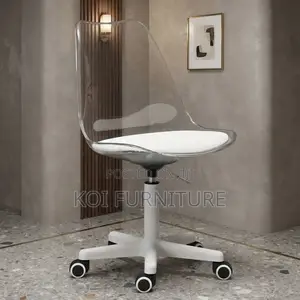 Home Chairs; Clerical Clear Home Ergonomic Dining Seat