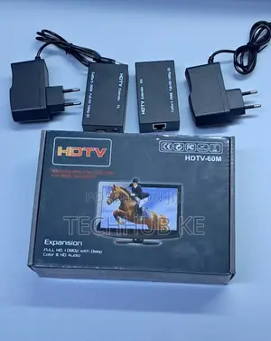 HDMI Repeater Extender 60M Over Cat5e/6 UTP Cable 1080P 3D