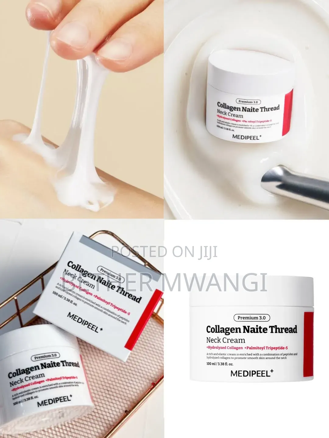 Authentic MEDIPEEL Premium 3.0 Collagen Naite Thread Neck Cream
