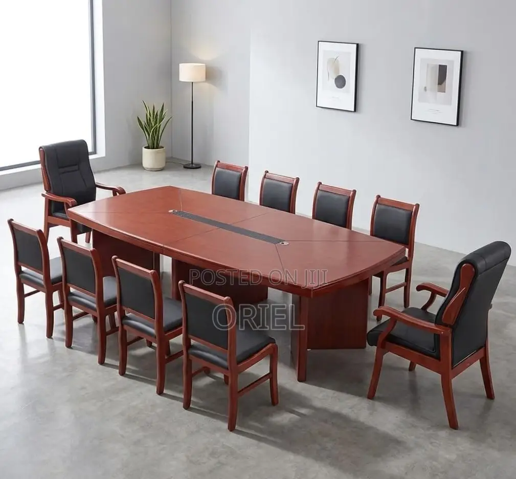 Office Table : Mahogany Meeting 300CM Table