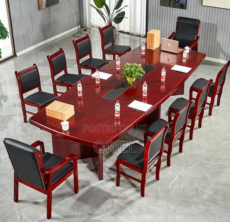 Office Table : Mahogany Meeting 300CM Table