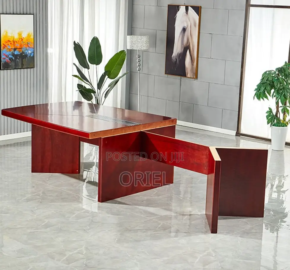Office Table : Mahogany Meeting 300CM Table