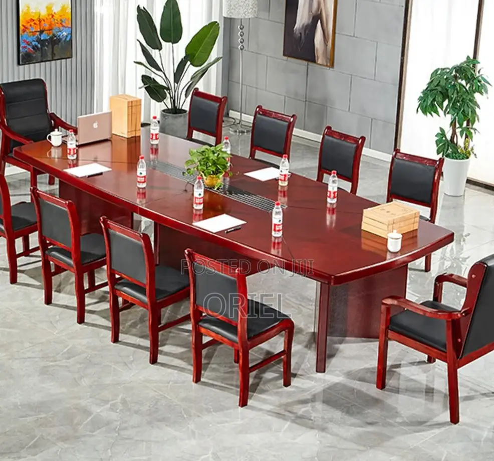 Office Table : Mahogany Meeting 300CM Table