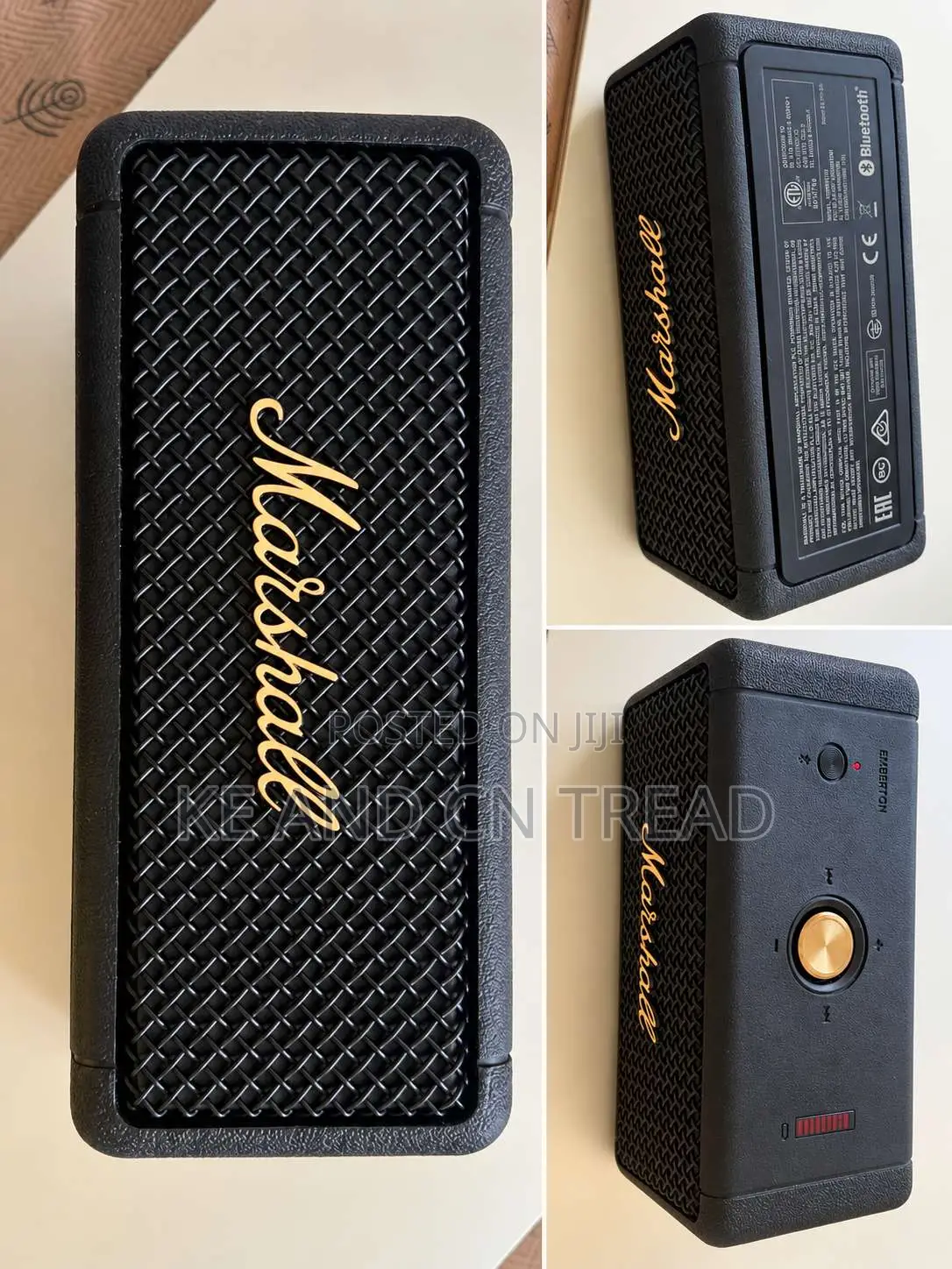 Original Marshall Emberton II Bluetooth Speaker - Excellent Condition