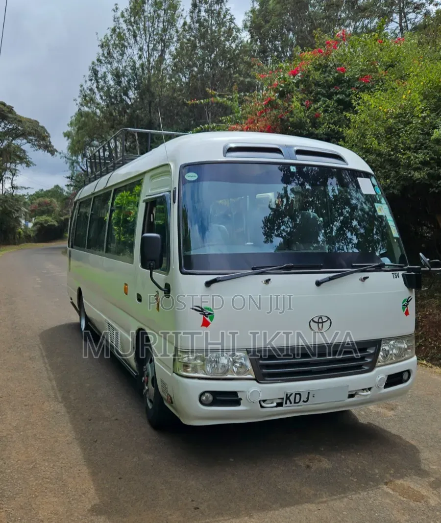 Toyota Coaster 2014 White