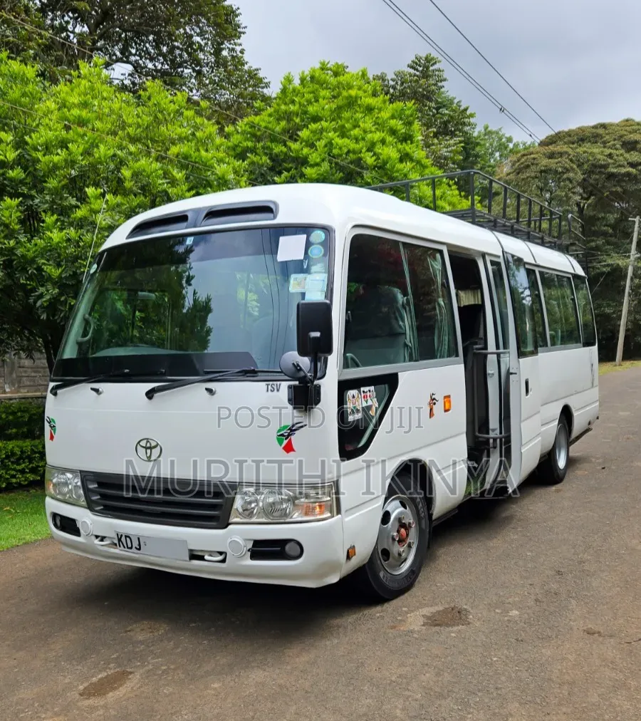 Toyota Coaster 2014 White