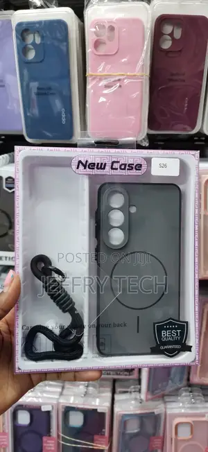 "New Case" Retail Box Is for Samsung Galaxy S26 Smartphone, "S26