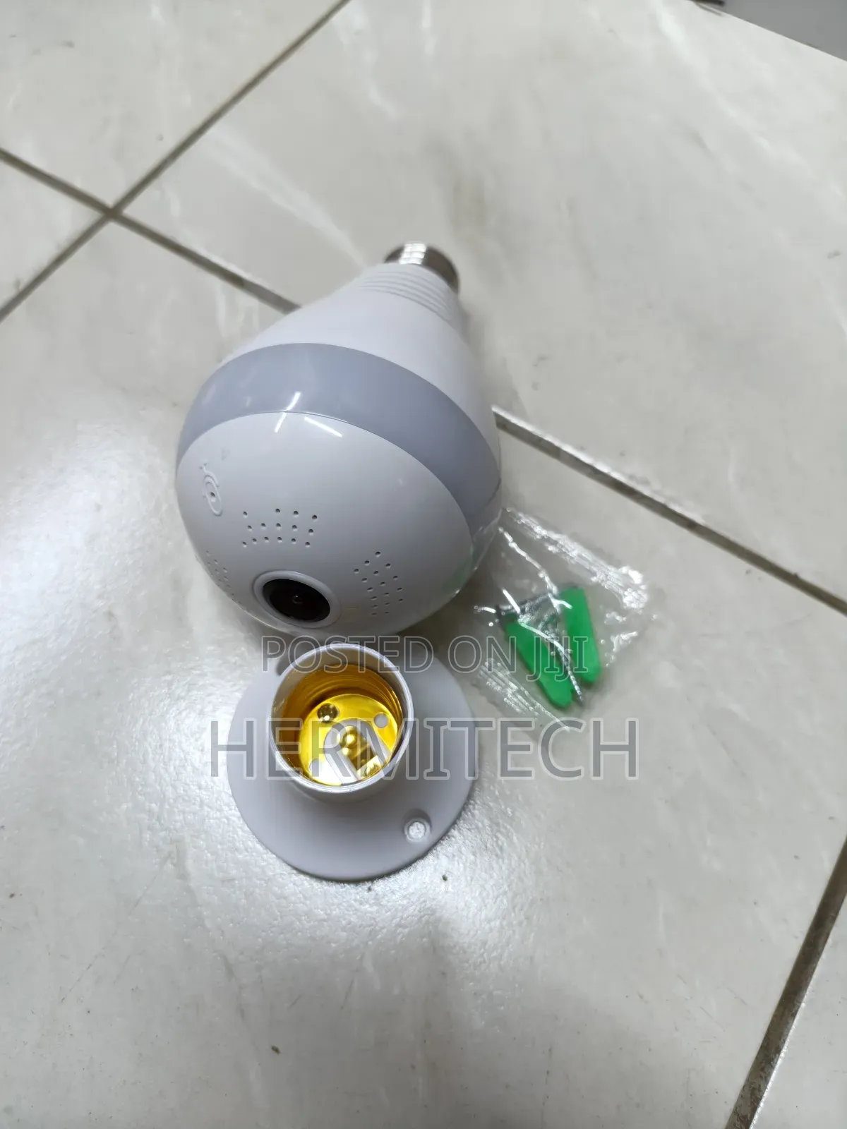 Wide-View Panoramic Bulb CCTV Security Camera
