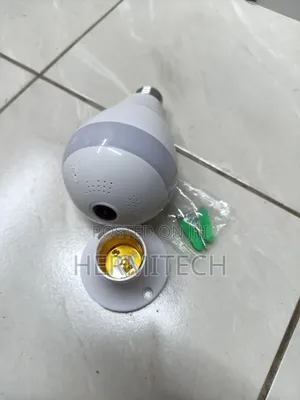 Wide-View Panoramic Bulb CCTV Security Camera