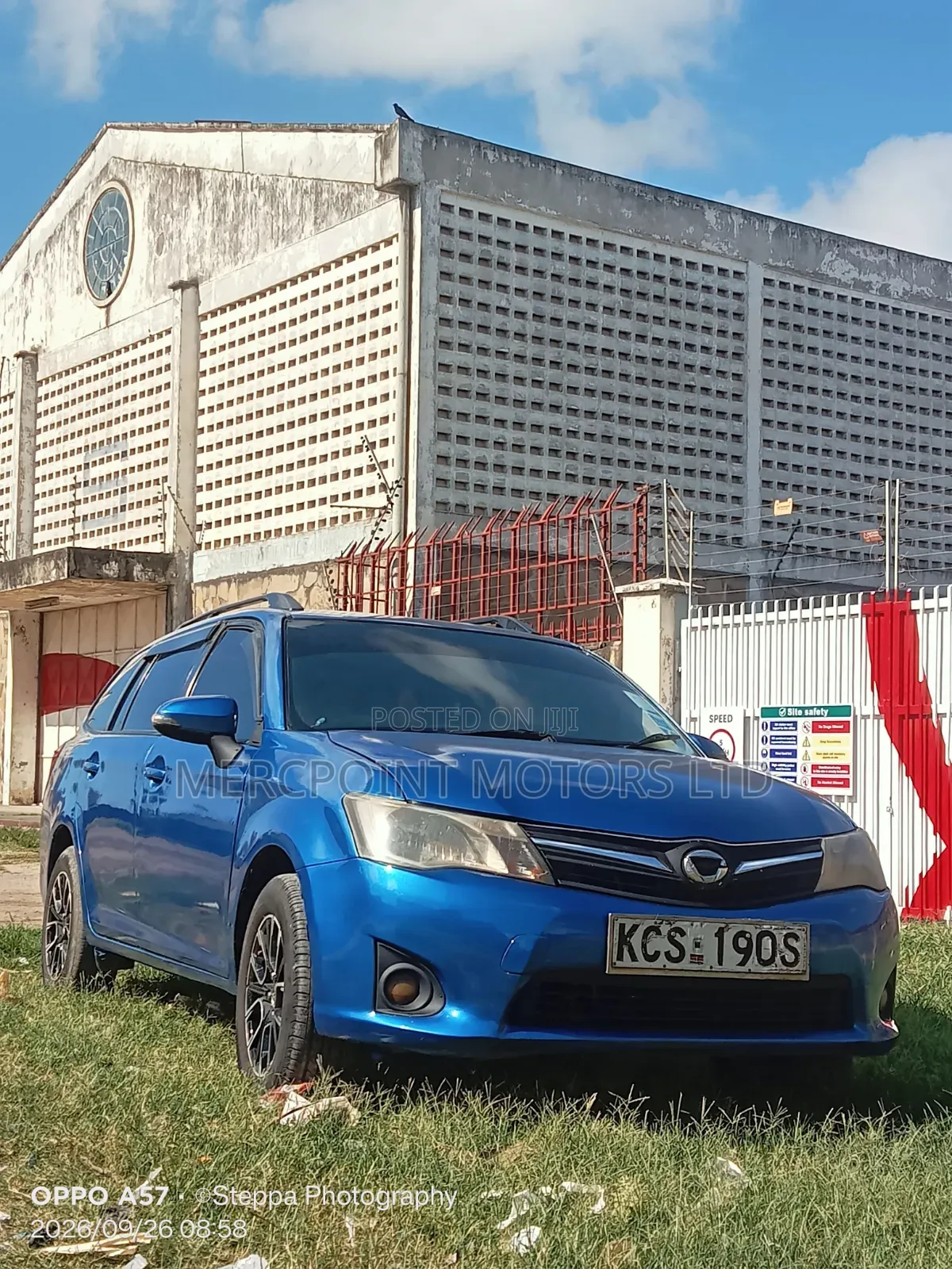 Toyota Corolla Fielder 2013 Blue