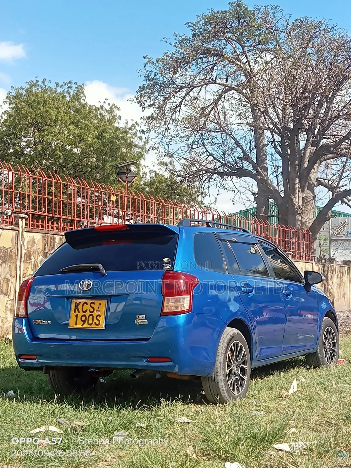 Toyota Corolla Fielder 2013 Blue
