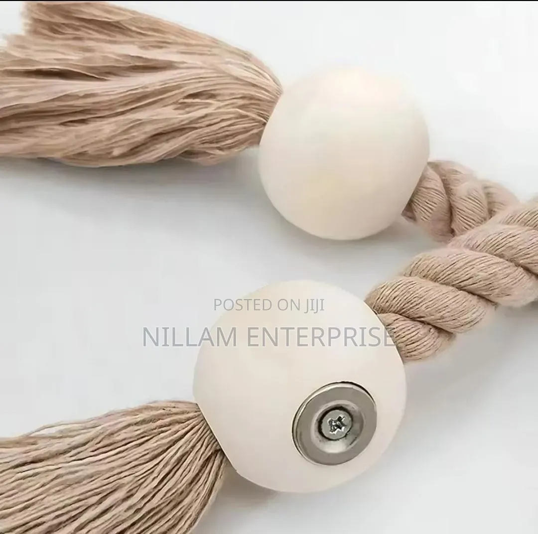Boho Style Magnetic Curtain Tie Backs 2pc
