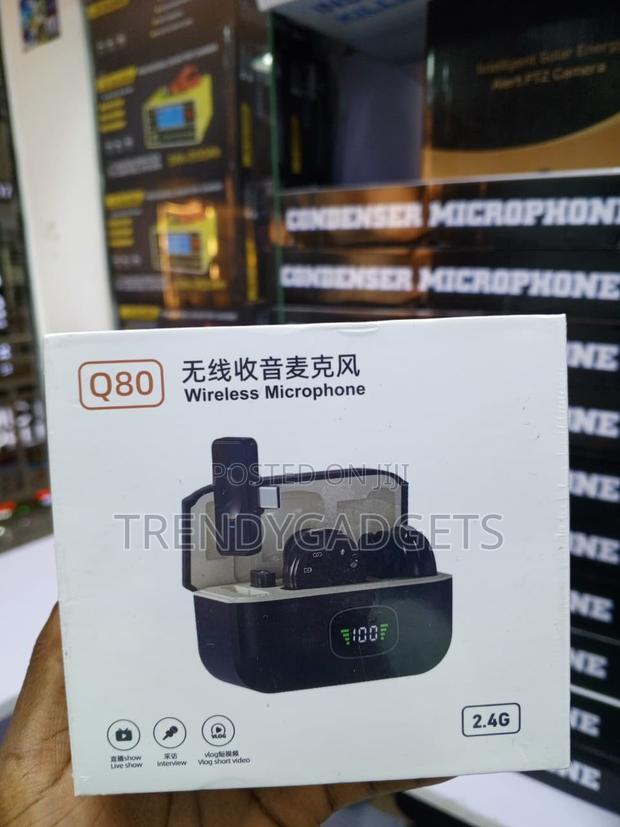 2 in 1 Wireless Lapel Microphone for Android iPhone Recording - main view
