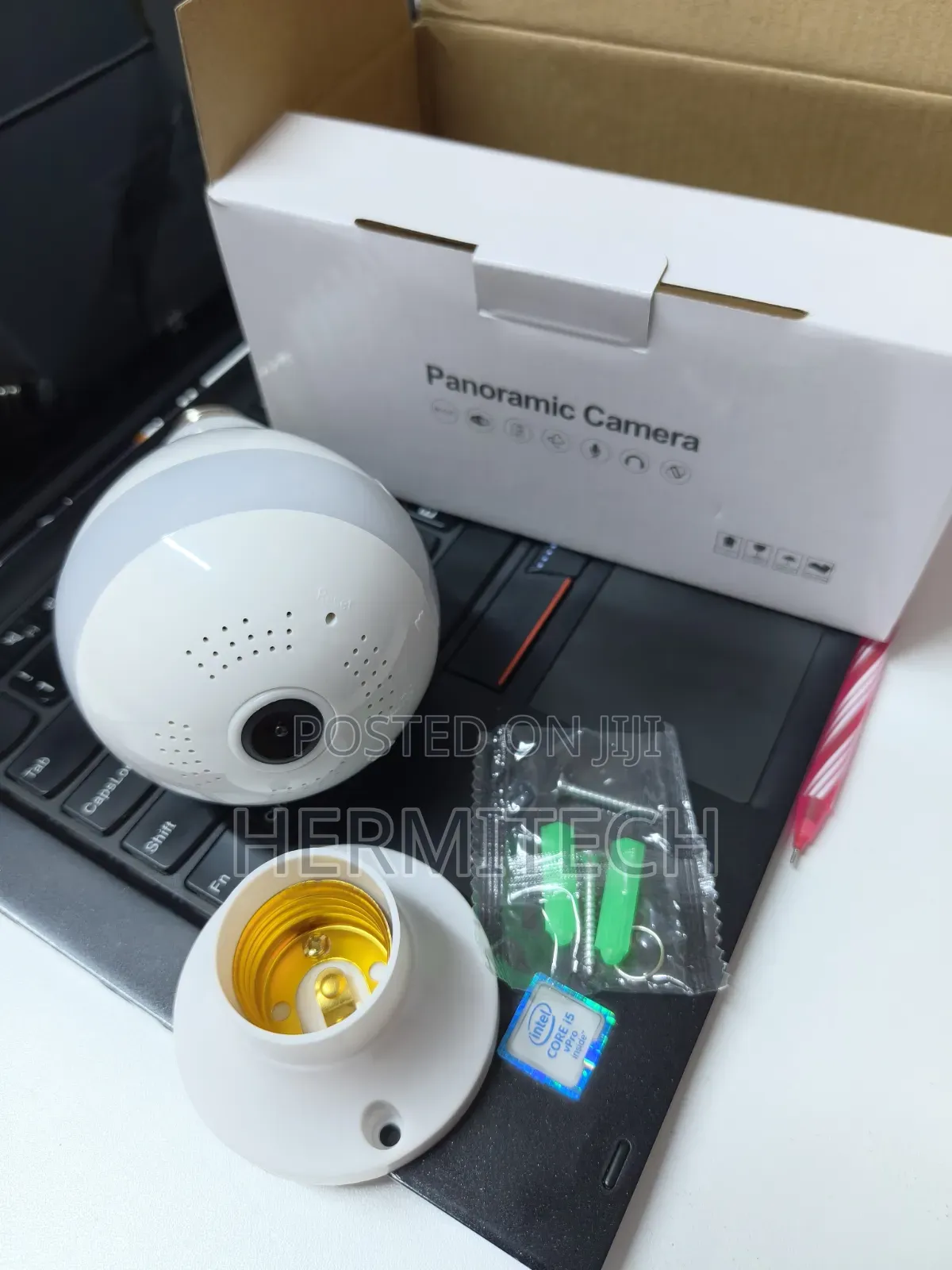 Panoramic Bulb CCTV for Business Premises