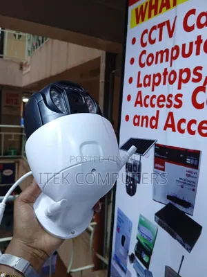 Smart WiFi Single Lens Electric CCTV Camera for Property Protection