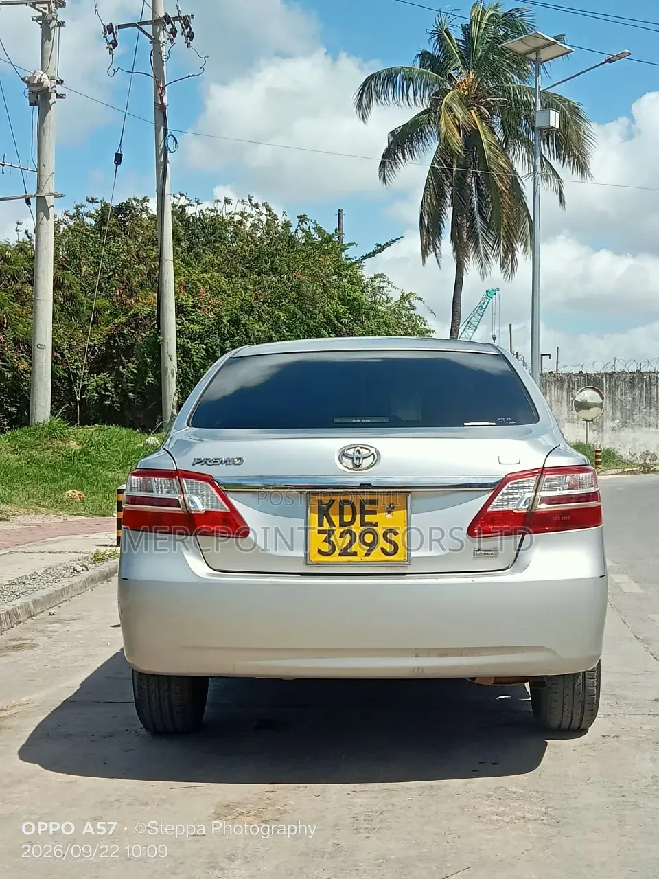 Toyota Premio 2014 Silver
