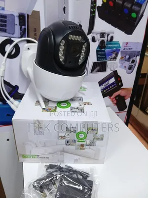 Smart WiFi Single Lens Electric CCTV Camera With Dual Antennas