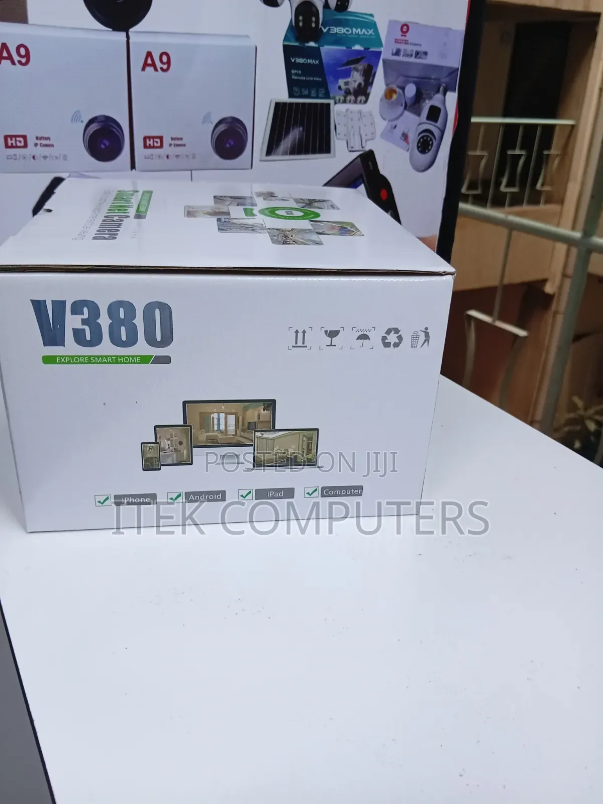 Smart WiFi Single Lens Electric CCTV Camera for Home Entry Security