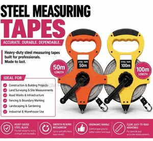 Steel Tape Measure 50,100mtrs