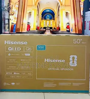 Hisense Qled 50”smart Uhd TV