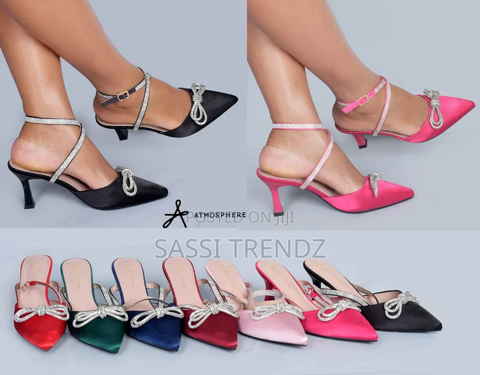 Atmosphere Ladies Sling Back Heels