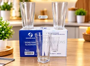 360 ML Crystal Cleat Glass -6pcs