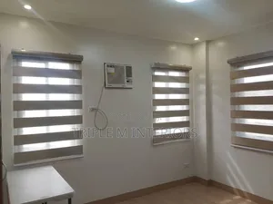 Heavy Duty Horizontal Zebra Blinds for Office Windows