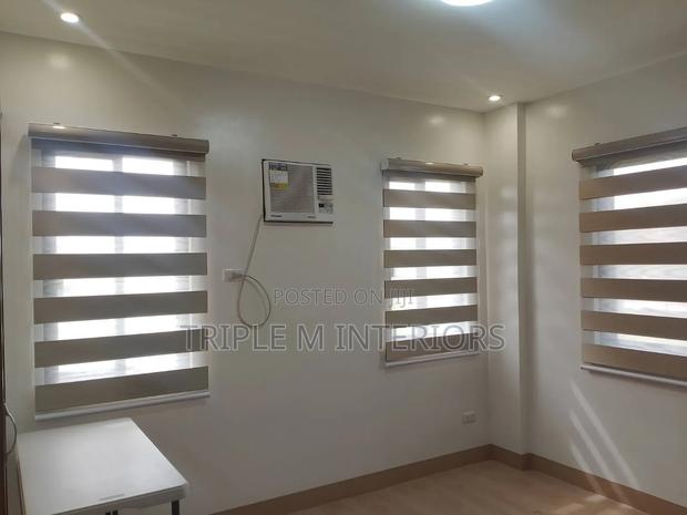Heavy Duty Horizontal Zebra Blinds for Office Windows - thumbnail 2