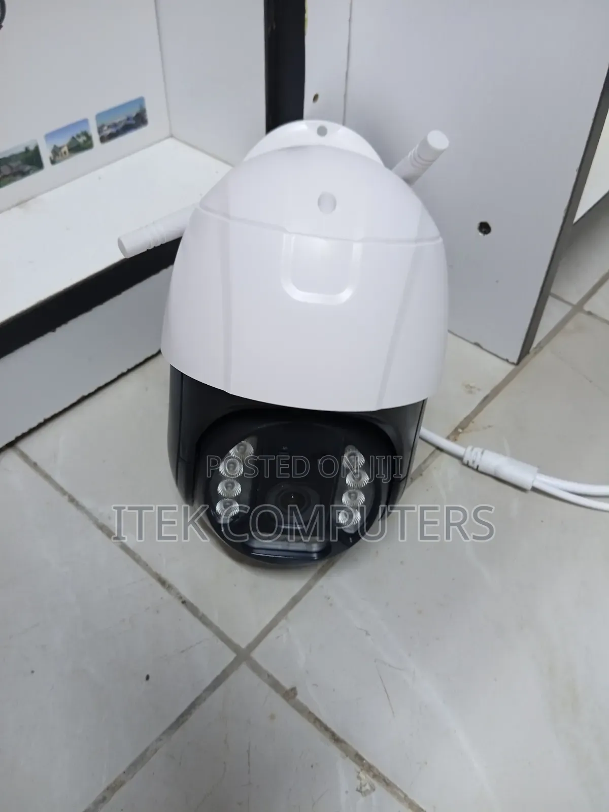 Smart WiFi Single Lens Electric CCTV Camera for Garden Surveillance