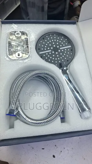 High-Pressure, Hand-Held Telephone Shower Set