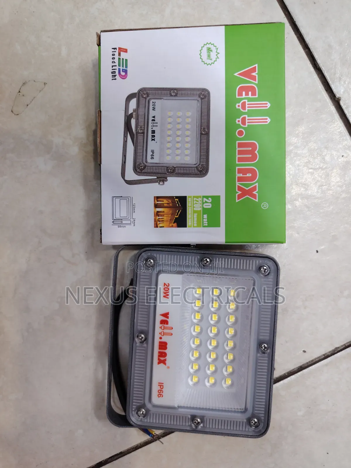 Floodlight 20W Vellmax
