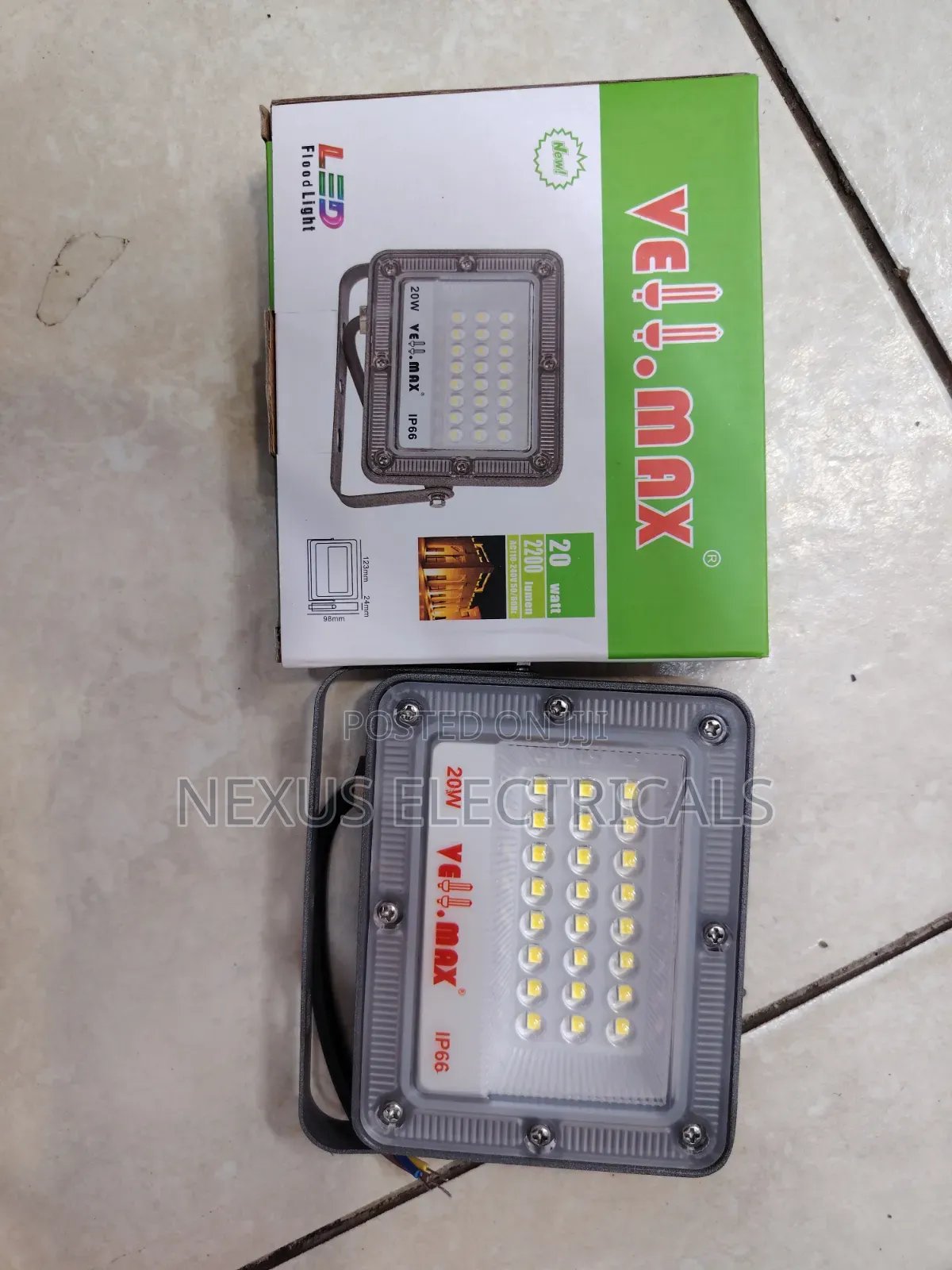 Floodlight 20W Vellmax