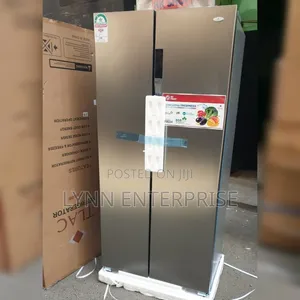430 Litres TLAC Side by Side Nofrost Grey Refrigerator