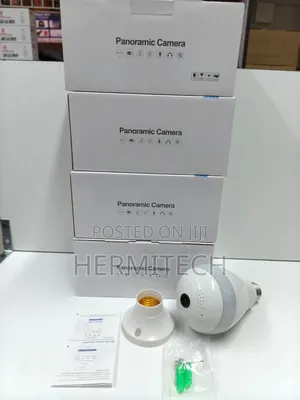 Panoramic CCTV Camera for Wide-Area Security Monitoring