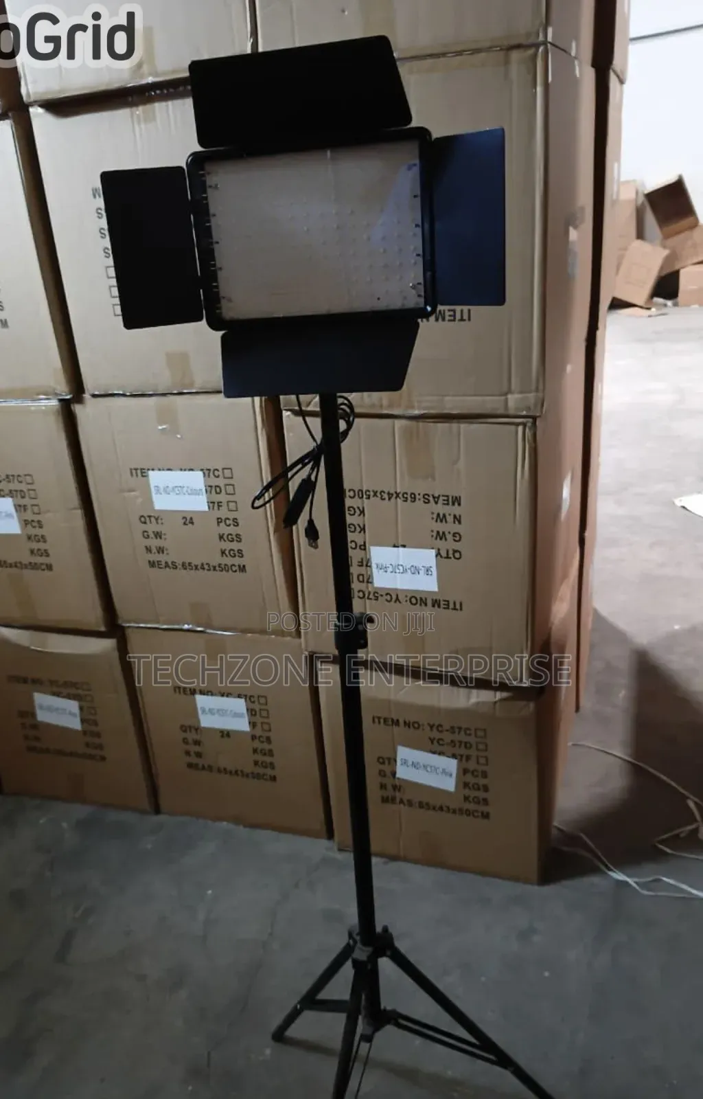 Led Portable Camera Light AC Powered 