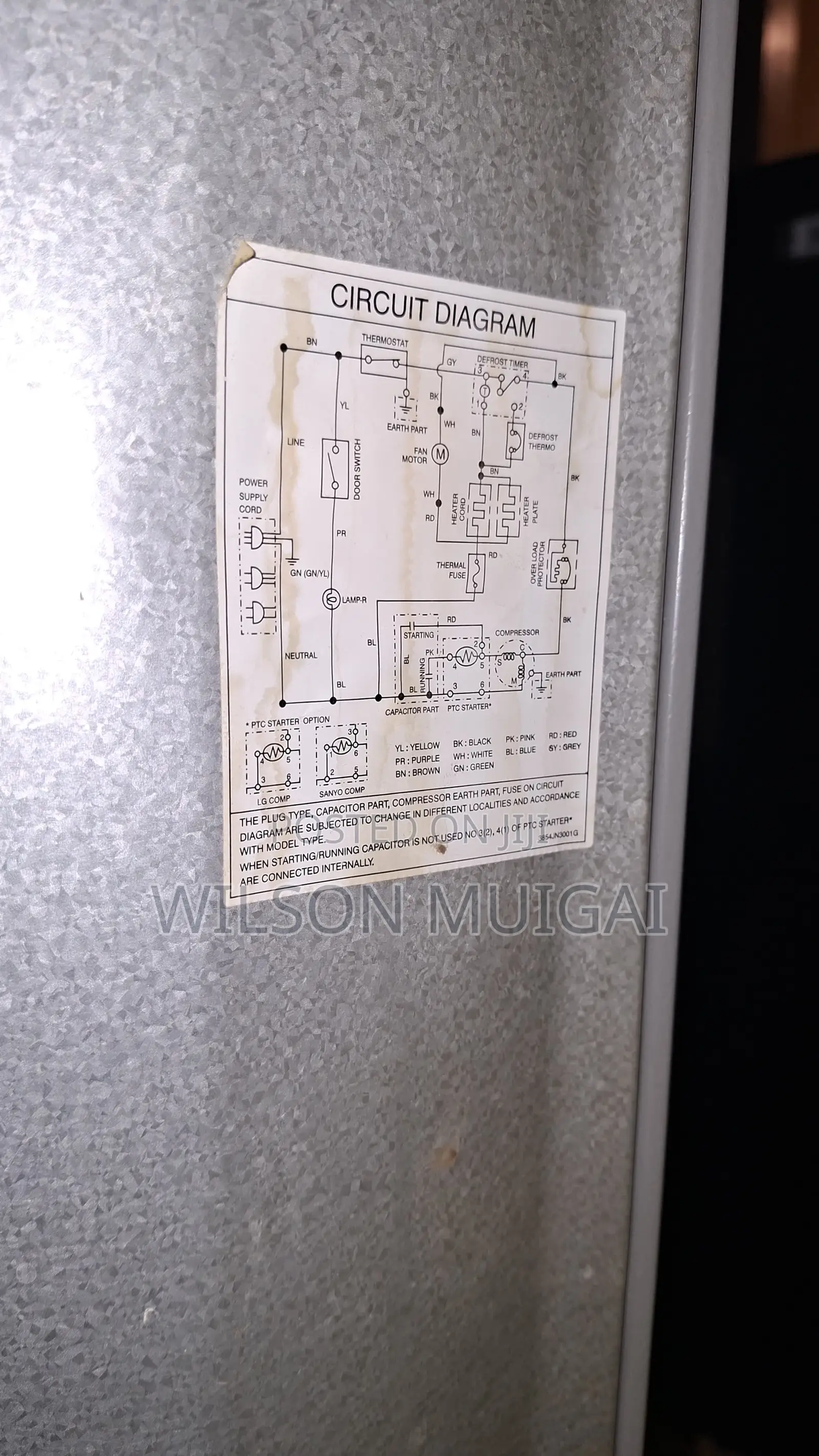 LG Fridge Hy A