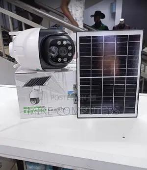 V380 4g Camera Monitor With Solar Panel Outdoor Security Solar