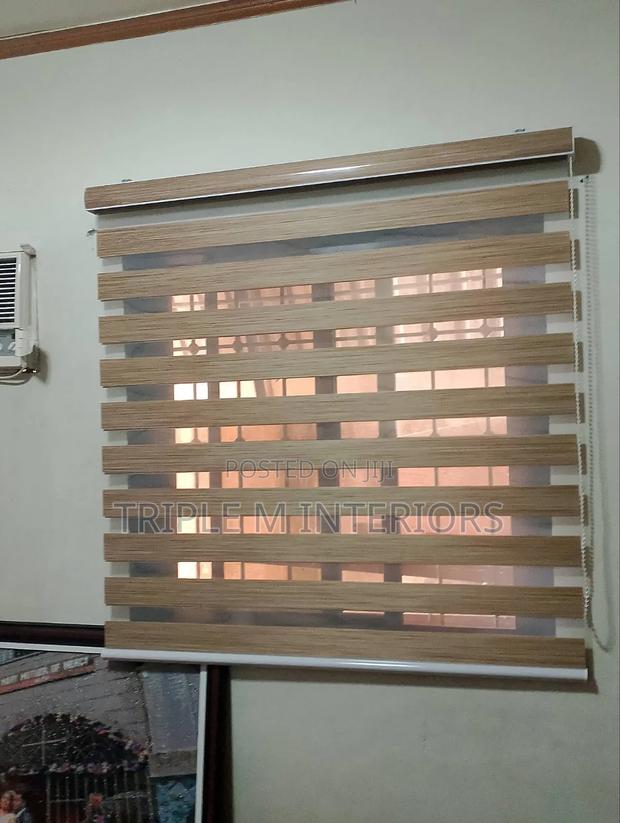 Premium Horizontal Window Zebra Blinds - All Sizes - thumbnail 2