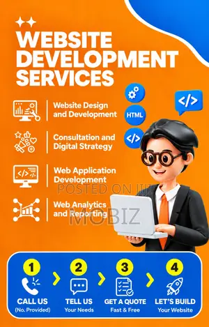 Website Design and Development, FREE SEO, 5-Day Maximum Wait Time