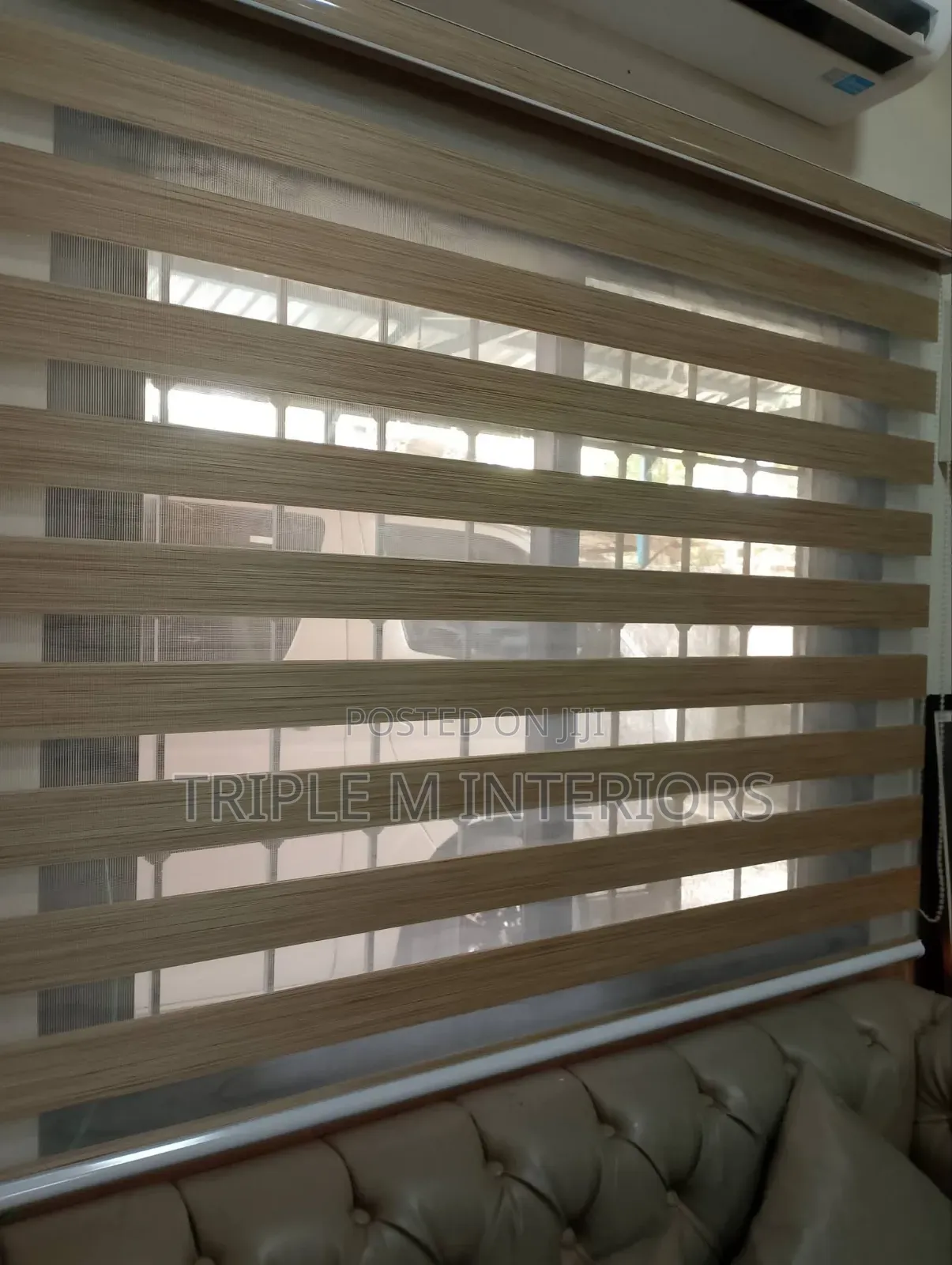 Elegant Zebra Roller Blinds for Home Window Decor