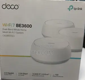 TP-Link Deco BE25 BE3600 Whole Home Mesh WiFi 7 System (3 Pack )