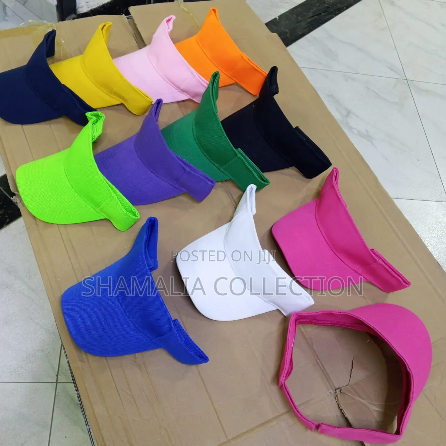 Colorful Visor Caps – Stylish & Comfortable