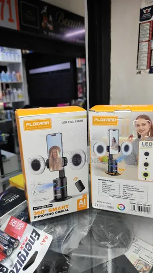 PLOKAMA 360° AI Smart Shooting Gimbal Phone Stand for Content Creators