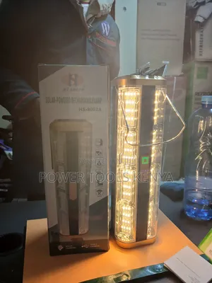 Hi Sheen HS-8062A Solar-Powered Rechargeable Lamp