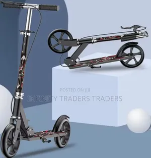 Foldable Metallic Scooter