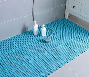 Anti Slip Modular Bath Tiles Interlocking Mats