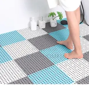 Anti Slip Modular Bath Tiles Interlocking Mats