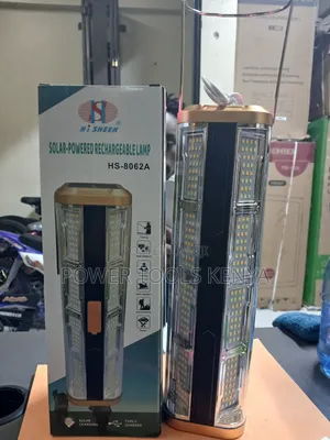 Hi Sheen HS-8062A Solar-Powered Rechargeable Lamp