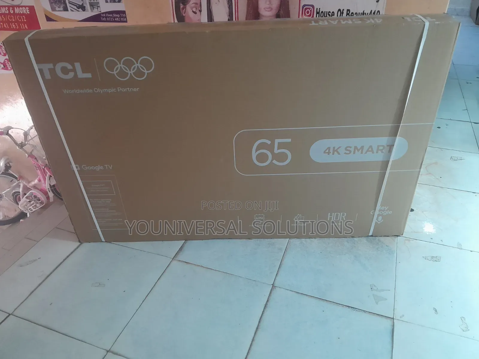 TCL 65' Inches Smart Google 4k TV